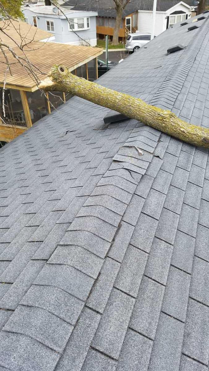 Manufactured Home Roof Damage