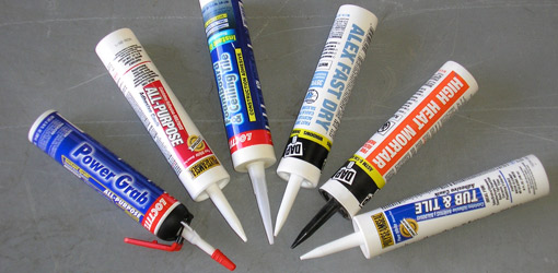 types of caulk