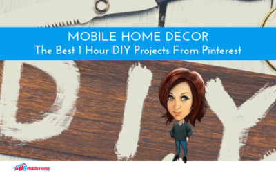 Mobile Home Decor: The Best 1 Hour DIY Projects From Pinterest