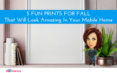 5 Fun Prints For Fall That Will Look Amazing In Your Mobile Home